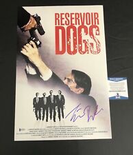 TIM ROTH SIGNED 12X18 RESERVOIR DOGS POSTER AUTOGRAPH PHOTO BECKETT BAS COA 2 picture