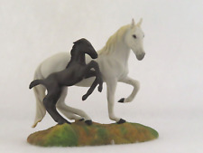 Lipizzaner 1996 Franklin Mint Pride Of The Spring Mother And Foal - MIB picture