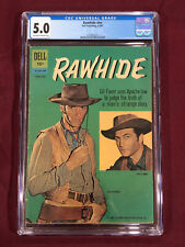 RAWHIDE NN CGC 5.0 01-684-208 CLINT EASTWOOD COVER  DELL 1962 picture
