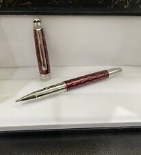 Luxury Metal 163 Prince Series Red Color 0.7mm Rollerball Pen picture