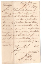 Astronomer James Epps Signed Letter 1839 to John Lee / Autographed picture