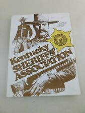 1987 SHERIFFS ASSOCIATION Official Publication picture