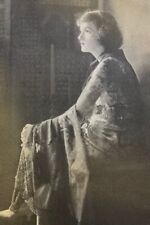 1919 Vintage Magazine Illustration Actress Constance Talmadge picture