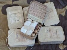 Original WWII Soviet Russian Gas Decontamination Kit Sealed (ONE) First Aid USSR picture