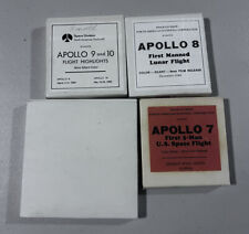 Lot 4 NASA Super 8 Films Apollo 8 9 10 11 Man On The Noon Vinyl Rockwell Film picture