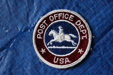 U.S.P.S. Post Office Dept. Ponyride Patch-Round picture