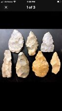 7 Authentic Native American Arrowhead Lot Southern Illinois Area picture
