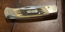 Schrade USA Uncle Henry LB8 Knife, Nice Snaps Lock Blade. picture