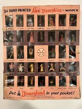 Marx New Disneykins 34 miniature plastic figures Walt Disney character boxed set picture
