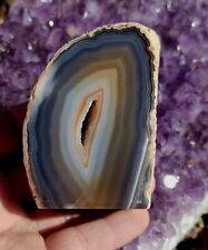 BEAUTIFUL BRAZILIAN AGATE DRUZZY 12.2OZ, NATURAL COLOR DISPLAY AGATE picture