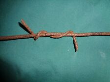 Antique Barbed Wire,  # 1030 B, DULIN LARGE GAUGE WRAPPED BARB picture