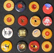 Cold War US 81st Division Game Tokens Handmade US Army Kachin Batl 50 BDE Tokens picture