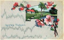 Love's Token, Blossoms, Home - Postmarked 1913 from Ohio picture