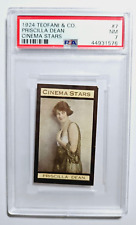 1924 TEOFANI CINEMA STARS #7 PRISCILLA DEAN PSA 7 NM HIGEST GRADED POP 1 picture