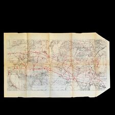 RARE World War I Soissons Operation First Division AEF July 18-24th, 1918 Map picture