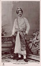RPPC Kumar Shri Ranjitsinhji Nawanagar India Prince Royal Photo Postcard C41 picture