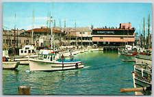 Vintage Postcard - Fishermen's Grotto Boat - Fisherman's Wharf San Francisco CA picture