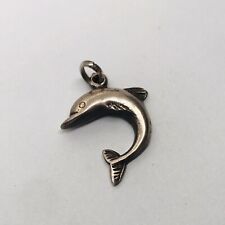 1.9g 925 STERLING SILVER DOLPHIN FINE JEWELRY PENDANT GOOD QUALITY picture