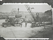 1051st Engineer Construction & Repair WWII WW2 Military Vtg 40s Photograph Album picture