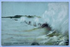Great Sodus Bay. New York. NY. Port Charles. Waves. Vintage Postcard picture