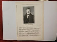 General Albert Sidney Johnston 1911 Civil War Picture picture