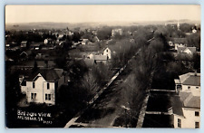 Arlington Iowa IA Postcard RPPC Photo Birds Eye View House 1911 Antique Posted picture