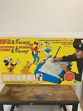 Vintage Hasbro Learn To Draw The Disney Way 1981 Drawing Board Toy picture