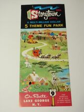 Vtg 1960s Storytown USA Featuring Multi-Million Dollar 5 Theme Fun Park Brochure picture