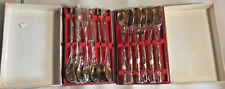 Lot of 13 Thailand Solid Pure Nickel Bronze Flatware Spoons Never Used picture