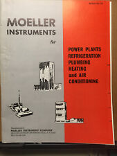 Vtg Moeller Instrument Co Catalog Thermometers Psychrometers 1966 HVAC Brochure picture