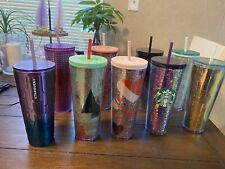 Lot Of 9 Starbucks Tumblers picture