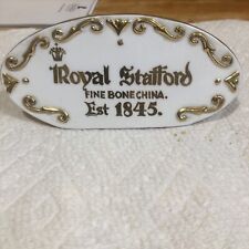 Display sign, royal Stafford, fine bone china established 1845 ￼￼ picture