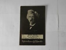 Ogdens Guinea Gold Cigarette Card Mark Twain SL Clemens No 87 Early 1900's picture