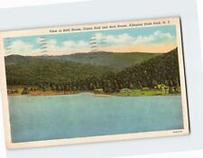 Postcard View of Bath House Dance Hall and Boat House Allegany State Park NY USA picture