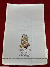 Heather Myers Spice Baby Coffee Linen Towel 17