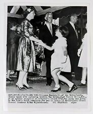 1959 Princess Beatrix Netherlands Vintage Press Photo New York Reception  picture