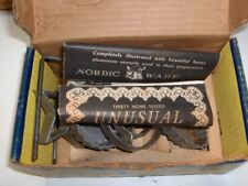 Nordic Ware Double Rosette and Timbale Iron Combination Set 210B Rare OB  USA picture