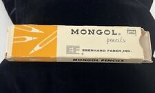 Mongol No. 2 Pencils Pack of 12 Vintage Original Box Eberhard Faber Inc 482 picture