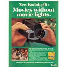 Vintage 1971 Print Ad for Kodak XL Movie Camera picture