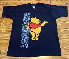 Disney Pooh Jerry Leigh T Shirt Blue Winnie The Pooh Oversize Y2K Mens XL picture