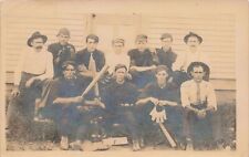 TN-Rugby, Tennessee-RPPC-Rare view of a Baseball team in Rugby, Tenn. 1911 picture
