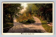 Angola IN-Indiana, Scenic Greetings, Antique Souvenir Vintage c1916 Postcard picture