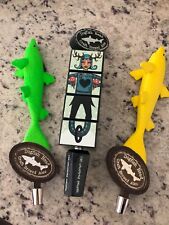 3 Dogfish head beer tap handle picture
