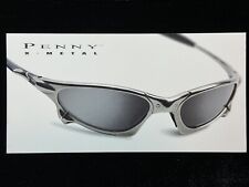 OAKLEY EARLY 2000’s PENNY X-METAL SUNGLASSES Promo Display Card New Old Stock picture