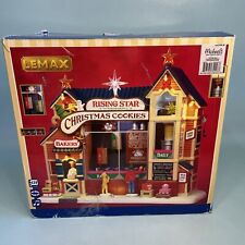 2013 Lemax Rising Star Christmas Cookies Village Shop 35557 w/ Box **READ** picture