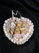 2 Enesco Cherished Teddies Hanging Figurines/Plaques My Cherished One 1994 picture