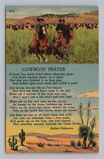 Postcard Cowboys Prayer picture