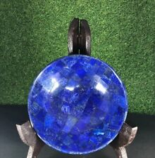 21 cm Natural Lapis Lazuli Bowl handcrafted natural blue color from Afghanistan picture