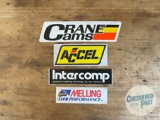 x4 Car Racing Stickers Crane Cams Accel Melling Performance V8 Nascar Drag #SB11 picture