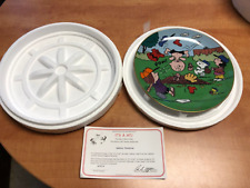 Danbury Mint Peanuts Magical Moments Its A Hit Plate A2819 picture